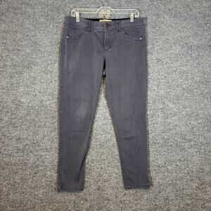 Democracy AB Technology Jeans Womens 10 Blue Stretch Waist Skinny Leg